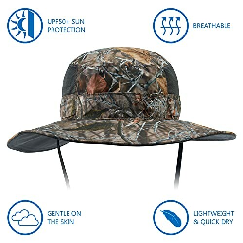 BASSDASH Sun Fishing Hat