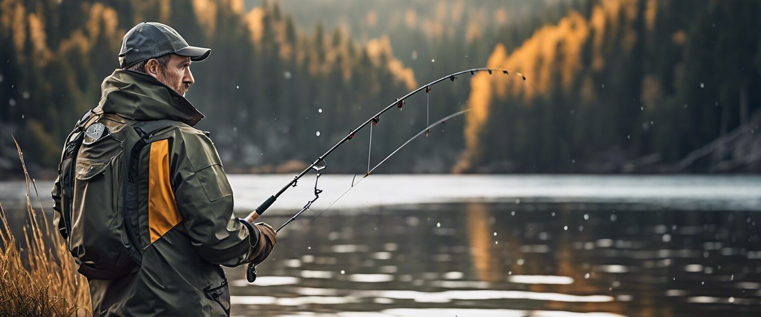 Fishing jacket for all weather