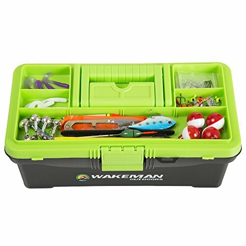 Wakeman 55-Piece Fishing Tackle Set