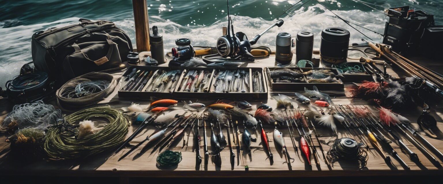 Saltwater fishing gear