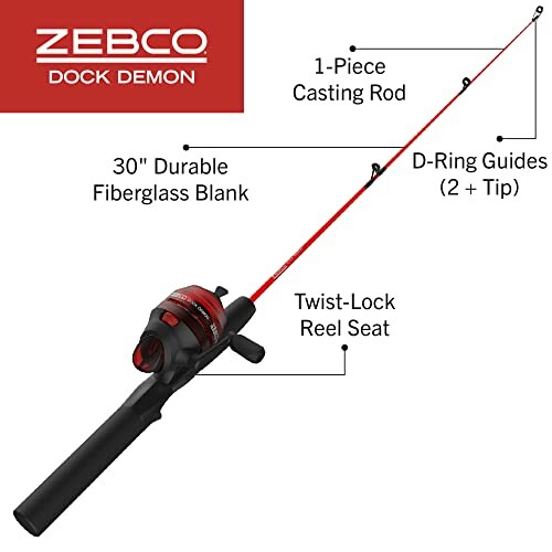 Zebco Dock Demon Combo